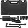 image:imageVEVOR Torque Multiplier 1 Inch Drive Lug Nut WrenchMultiplier Heavy Duty Torque Multiplier Wrench Set 158 4800Nm Lug Nut Remover Includes 8 Sockets 2438mm and Storage Case158 4 Sockets