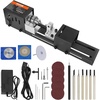image:imageVEVOR Wood Lathe 6Amp 1 HP Benchtop Wood Lathe Machine with 150 to 3800 RPM Variable Speed 12 x 18 Workbench Brushless DC Motor Cast Iron Construction for Beginners DIY Enthusiasts Woodworking276 in x 63 in