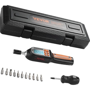 image:imageVEVOR 14 Drive Screwdriver Torque Wrench with Scale 1070 inlbs Torque Range 1 inlbs Torque Increment Torque Screwdriver with Bits amp CaseUltra 2657067 inlb