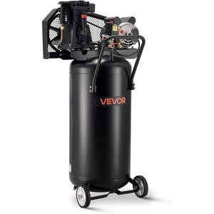 image:imageVEVOR 20Gallon Air Compressor 2HP 45 SCFM at 90PSI Max 125PSI Pressure OilFree Air Compressor Tank Portable on Wheels for Auto Repair Tire Inflation Spray Painting Woodwork Nailing 120V30Gallon