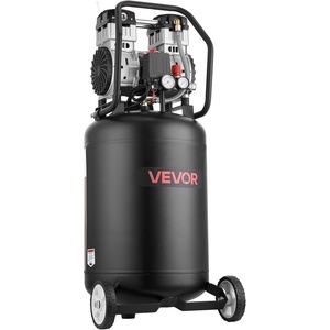 image:imageVEVOR 20Gallon Air Compressor 2HP 45 SCFM at 90PSI Max 125PSI Pressure OilFree Air Compressor Tank Portable on Wheels for Auto Repair Tire Inflation Spray Painting Woodwork Nailing 120V185 x 177 x 398 in