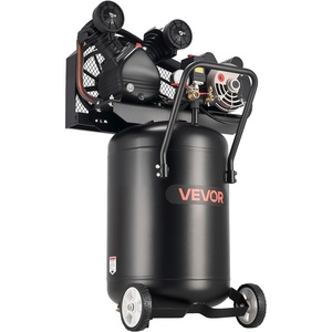 image:imageVEVOR 20Gallon Air Compressor 2HP 45 SCFM at 90PSI Max 125PSI Pressure OilFree Air Compressor Tank Portable on Wheels for Auto Repair Tire Inflation Spray Painting Woodwork Nailing 120V20Gallon 135PSI