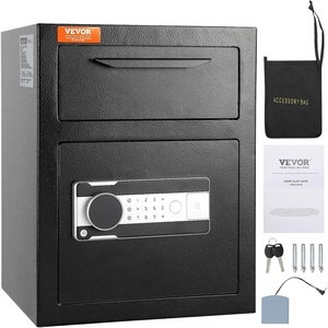 image:imageVEVOR 25 Cub Depository Safe Deposit Safe with Drop Slot Electronic Code Lock and 2 Emergency Keys 2027 x 1397 x 1397 Business Drop Slot Safe for Cash Mail in Home Hotel Office12 x 14 x 18