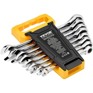 image:imageVEVOR 25Piece Metric Combination Wrench Set 632mm Open End Carbon Steel with Rollup Pouch Ideal for Household Garage Workshop Auto RepairsRegular