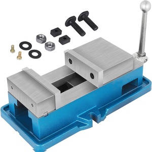 image:imageVEVOR 6 Inch ACCU Lock Down Vise Precision Milling Vice 6 Inch Jaw Width Drill Press Vise Milling Drilling Machine Bench Clamp Clamping Vice 64inch