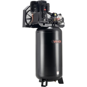 image:imageVEVOR 80 Gallons HeavyDuty Air Compressor 5HP 135SCFM at 90PSI Air Compressors Max 145PSI Pressure OilFree Compressor Tank for Industrial Manufacturing Large Workshops 230V 3Phase No Plug60Gallon 5HP 175PSI