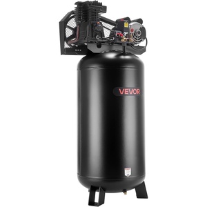 image:imageVEVOR 80 Gallons HeavyDuty Air Compressor 5HP 135SCFM at 90PSI Air Compressors Max 145PSI Pressure OilFree Compressor Tank for Industrial Manufacturing Large Workshops 230V 3Phase No Plug240 x 209 x 555 in