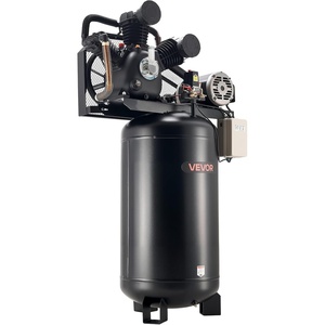 image:imageVEVOR 80 Gallons HeavyDuty Air Compressor 5HP 135SCFM at 90PSI Air Compressors Max 145PSI Pressure OilFree Compressor Tank for Industrial Manufacturing Large Workshops 230V 3Phase No Plug80Gallon 10HP 175PSI