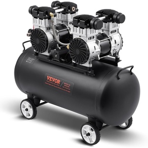image:imageVEVOR Air Compressor 20 Gallon Steel Tank 4HP 106 CFM90 PSI Oil Free Air Compressor amp Max 125PSI Pressure 78dB Ultra Quiet Compressor for Auto Repair Tire Inflation Spray Painting 220V 60Hz20 Gallon