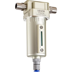 image:imageVEVOR Air Compressor Filter Regulator 34 NPT 3Stage 5m amp 03m amp 01m Air Drying System with Micron Filters and Desiccant Dryer Auto Drain Air Compressor Water Separator 175PSI Max Pressure12 NPT 5m
