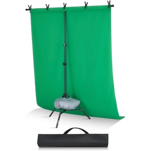 image:imageVEVOR Backdrop Stand 85 x 10 ft Adjustable Photo Backdrop Stand Kit Portable Background with 7 Crossbars Heavy Duty Projector Screen for Wedding Photo Video Studio amp Party5 x 65 Ft