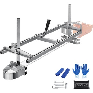 image:imageVEVOR Chainsaw Mill Portable Sawmill 1436 Guide Bar Galvanized Steel Chainsaw Planking Mill with 021181 Cutting Thickness Wood Lumber Cross Cutting Saw Mill for Builders and Woodworkers1436
