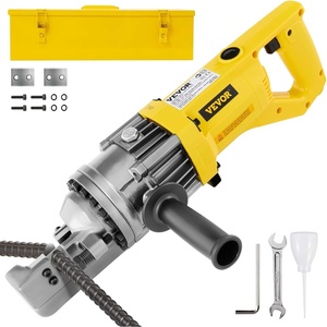 image:imageVEVOR Electric Hydraulic Rebar Cutter 900W 110V  Portable Cuts 5 416mm Rebar in 3 Seconds with Stainless Steel Carry Case900W RC16