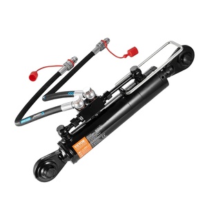 image:imageVEVOR Hydraulic Top Link Cat11 11 in 20783178 in Hydraulic Cylinder with 2 Hoses amp G38 Check ValveCat228516 in  19111628 in