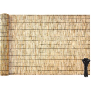 image:imageVEVOR Natural Reed Fencing 6 ft x 164 ft Decorative Natural Reed Fencing Roll Decorative Fence for Backyard Garden Divider Privacy Screen Panel Curtain for Balcony Patio Garden Backyard OutdoorNatural