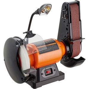 image:imageVEVOR Professional 4 x 36 in Belt Sander with 8 Disc Sander 5A Induction Motor Cast Aluminum Worktable for Woodworking Metalworking8 Inch Bench Grinder