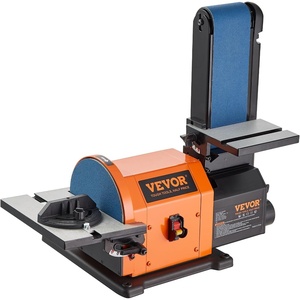image:imageVEVOR Professional 4 x 36 in Belt Sander with 8 Disc Sander 5A Induction Motor Cast Aluminum Worktable for Woodworking MetalworkingProfessional GeneralPurpose