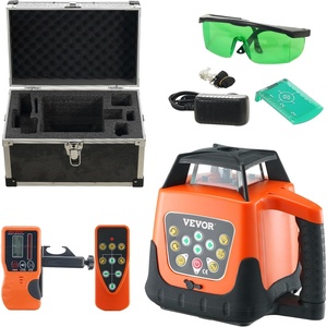 image:imageVEVOR Rotary Laser Level 2000ft360 Degree Self Leveling Green Cross Line Laser5 Rotation Speedsamp4 Scanning Angles AdjustmentIP66 Waterproof Remote Control Manual Selfleveling ModeBattery Included