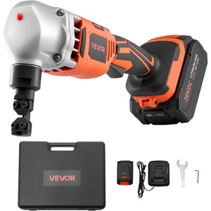 image:imageVEVOR Sheet Metal Nibbler 550W 2200 RPM Speed 360 Degree Rotation Electric Nibbler Metal Cutter Lightweight Straight Curve and Circle Cutting for Stainless Steel Aluminum Plastic Wood Board007in18mm  18V 1200RPM