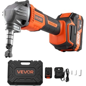 image:imageVEVOR Sheet Metal Nibbler 550W 2200 RPM Speed 360 Degree Rotation Electric Nibbler Metal Cutter Lightweight Straight Curve and Circle Cutting for Stainless Steel Aluminum Plastic Wood Board006in16mm  20V 2200RPM