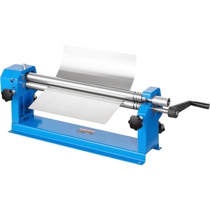 image:imageVEVOR Slip Roll Machine 24Inch Forming Width 16 Gauge Capacity Sheet Metal Slip Roller with 2 Detachable Rollers Bending Round Machine for Aluminum Alloy Sheet Low Carbon Steel Copper Sheet
