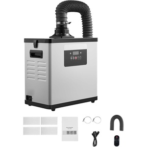 image:imageVEVOR Solder Fume Extractor Upgraded 4Stage Filtration Soldering Smoke Absorber with 510 mh Strong Suction 10Speed amp Remote Control Brushless Smoke Extractor for Laser Engraving 3D Printing