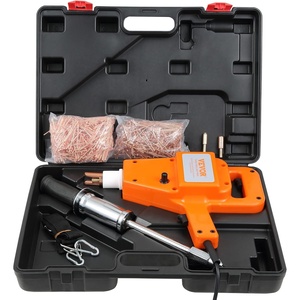 image:imageVEVOR Stud Welder Dent Repair Kit 1600A Stud Welder Kit 800VA Spot Welder Stud 110V Welder Stud Kit Stud Gun Dent Puller Kit with Complete Accessories Dent Welder Repair for Auto Body Repairingw Studs
