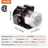 image:imageVEVOR 05 HP Electric Motor 1725RPM Air Compressor Motor CWCCW Rotation 58 inch Shaft Diameter 188inch Shaft Length 207Nm Torque SinglePhase TEFC Cooling 115V230V 56 Frame1