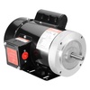 image:imageVEVOR 05 HP Electric Motor 1725RPM Air Compressor Motor CWCCW Rotation 58 inch Shaft Diameter 188inch Shaft Length 207Nm Torque SinglePhase TEFC Cooling 115V230V 56 Frame1