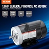 image:imageVEVOR 05 HP Electric Motor 1725RPM Air Compressor Motor CWCCW Rotation 58 inch Shaft Diameter 188inch Shaft Length 207Nm Torque SinglePhase TEFC Cooling 115V230V 56 Frame1