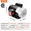 image:imageVEVOR 05 HP Electric Motor 1725RPM Air Compressor Motor CWCCW Rotation 58 inch Shaft Diameter 188inch Shaft Length 207Nm Torque SinglePhase TEFC Cooling 115V230V 56 Frame1