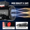 image:imageVEVOR 05 HP Electric Motor 1725RPM Air Compressor Motor CWCCW Rotation 58 inch Shaft Diameter 188inch Shaft Length 207Nm Torque SinglePhase TEFC Cooling 115V230V 56 Frame1
