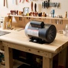 image:imageVEVOR 05 HP Electric Motor 1725RPM Air Compressor Motor CWCCW Rotation 58 inch Shaft Diameter 188inch Shaft Length 207Nm Torque SinglePhase TEFC Cooling 115V230V 56 Frame1