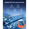 image:imageVEVOR 12 x 24 ft Oval Pool Liner Overlap Style Above Ground Pool Liners 48to54inch Wall Height Durable Pool Liner Standard Gauge Vinyl for Steel Sided AboveGround Swimming PoolsRound