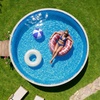 image:imageVEVOR 12 x 24 ft Oval Pool Liner Overlap Style Above Ground Pool Liners 48to54inch Wall Height Durable Pool Liner Standard Gauge Vinyl for Steel Sided AboveGround Swimming PoolsRound