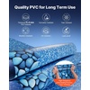 image:imageVEVOR 12 x 24 ft Oval Pool Liner Overlap Style Above Ground Pool Liners 48to54inch Wall Height Durable Pool Liner Standard Gauge Vinyl for Steel Sided AboveGround Swimming PoolsRound