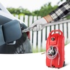 image:imageVEVOR 16 Gallon Fuel Caddy 78 Lmin Portable Gas Storage Tank Container with Hand Pump Rubber Wheels Fuel Transfer Storage Tank for Gasoline Diesel Machine Oil Car Mowers Tractor Boat MotorcyclePolyethylene PE