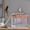 image:imageVEVOR 2 Gallon Vacuum Chamber Upgraded Multipurpose Acrylic Vacuum Degassing Chamber Transparent Vacuum Chamber for Resin Degassing Silica Gel Degassing