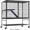 image:imageVEVOR 39 Rolling Metal Ferret Cage Large 2Tier Cage Small Animal Cage with Ramps amp Tray Easy to Set up for Pet Mice Hamster Guinea Pig Chinchilla Squirrel Hedgehogs Bunny