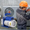 image:imageVEVOR 3CFM 14HP Single Stage Air Vacuum Pump HVAC R134a R12 R22 R410a AC Refrigeration Kit AC Manifold Gauge R134 Included Carrying Tote35 CFM Basic Version