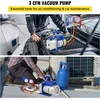 image:imageVEVOR 3CFM 14HP Single Stage Air Vacuum Pump HVAC R134a R12 R22 R410a AC Refrigeration Kit AC Manifold Gauge R134 Included Carrying Tote35 CFM Basic Version