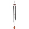 image:imageVEVOR 45 Memorial Wind Chimes for Outside  Professional Deep Tone Gift for Mothers Day Fathers Day Birthdays D Key Tuned Outdoor Chimes with Bronze Finish Sympathy Gift for Loss of Loved OneBlack