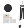 image:imageVEVOR 45 Memorial Wind Chimes for Outside  Professional Deep Tone Gift for Mothers Day Fathers Day Birthdays D Key Tuned Outdoor Chimes with Bronze Finish Sympathy Gift for Loss of Loved OneBlack