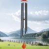 image:imageVEVOR 45 Memorial Wind Chimes for Outside  Professional Deep Tone Gift for Mothers Day Fathers Day Birthdays D Key Tuned Outdoor Chimes with Bronze Finish Sympathy Gift for Loss of Loved OneBlack