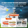 image:imageVEVOR 5 Gallon Vacuum Chamber Upgraded Tempered Glass Lid Vacuum Degassing Chamber 304 Stainless Steel Chamber for Stabilizing Wood Resin Degassing Silicone Degassing and Plaster Degassing50 Gallon Glass Lid