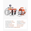 image:imageVEVOR 5 Gallon Vacuum Chamber Upgraded Tempered Glass Lid Vacuum Degassing Chamber 304 Stainless Steel Chamber for Stabilizing Wood Resin Degassing Silicone Degassing and Plaster Degassing15 Gallon Acylic Lid 35 CFM