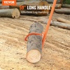 image:imageVEVOR 59 Felled Cant Hook Logging Tool Adjustable Heavy Duty Steel Log Roller Log Lifter Timber Jack with Rubber Grip Forestry Logging Tools for Lifting and Handling Logs up to 32 DiaCant Hook 59