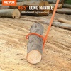 image:imageVEVOR 59 Felled Cant Hook Logging Tool Adjustable Heavy Duty Steel Log Roller Log Lifter Timber Jack with Rubber Grip Forestry Logging Tools for Lifting and Handling Logs up to 32 DiaCant Hook 465