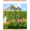 image:imageVEVOR 60 x 15 in Rustproof Metal Garden Flower Trellis Outdoor Climbing Rose amp Cucumber Support Decorative Tall Clematis Trellis for Courtyards amp Lawns60H x 15W