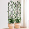 image:imageVEVOR 60 x 15 in Rustproof Metal Garden Flower Trellis Outdoor Climbing Rose amp Cucumber Support Decorative Tall Clematis Trellis for Courtyards amp Lawns87H x 20W